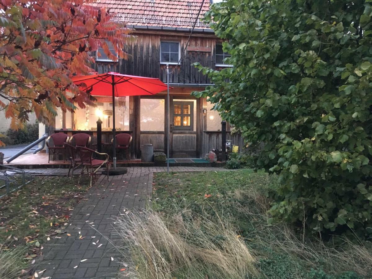 Pension Elbkiosk Kleinzadel Exterior foto